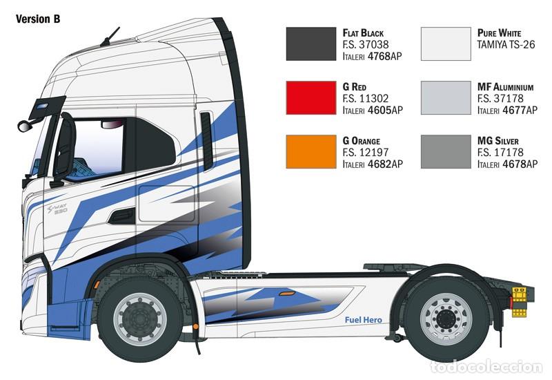 Maquetas: ITALERI - Iveco S-WAY 1/24 3963 - Foto 7