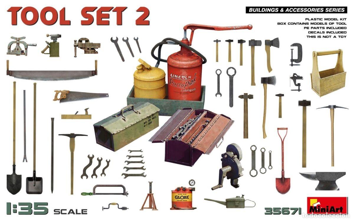 Maquetas: MINIART - Tool Set 2 1/35 35671 - Foto 1