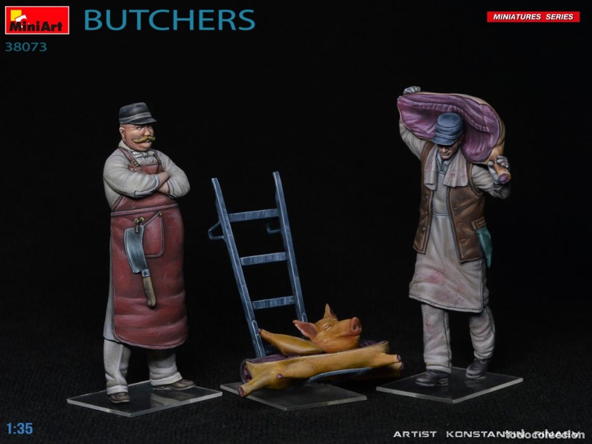 Maquetas: MINIART - Butchers 1/35 38073 - Foto 2