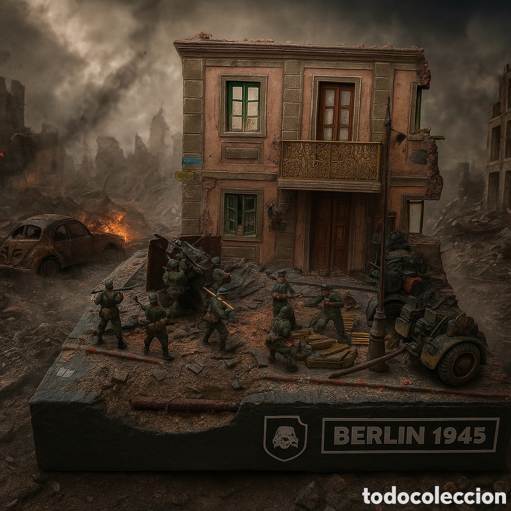 Maquetas: DIORAMA MILITAR -BERL&Iacute;N 1945 - Foto 1