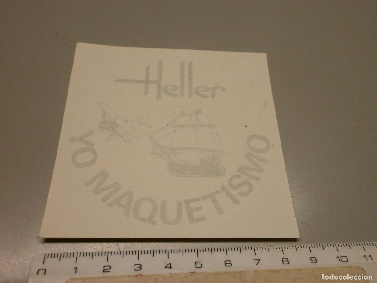 Maquetas: pegatina original de tienda maquetas marca HELLER - Foto 2