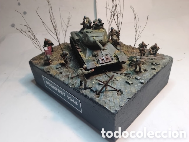 Maquetas: DIORAMA MAQUETA -BUDAPEST 1944 - Foto 6