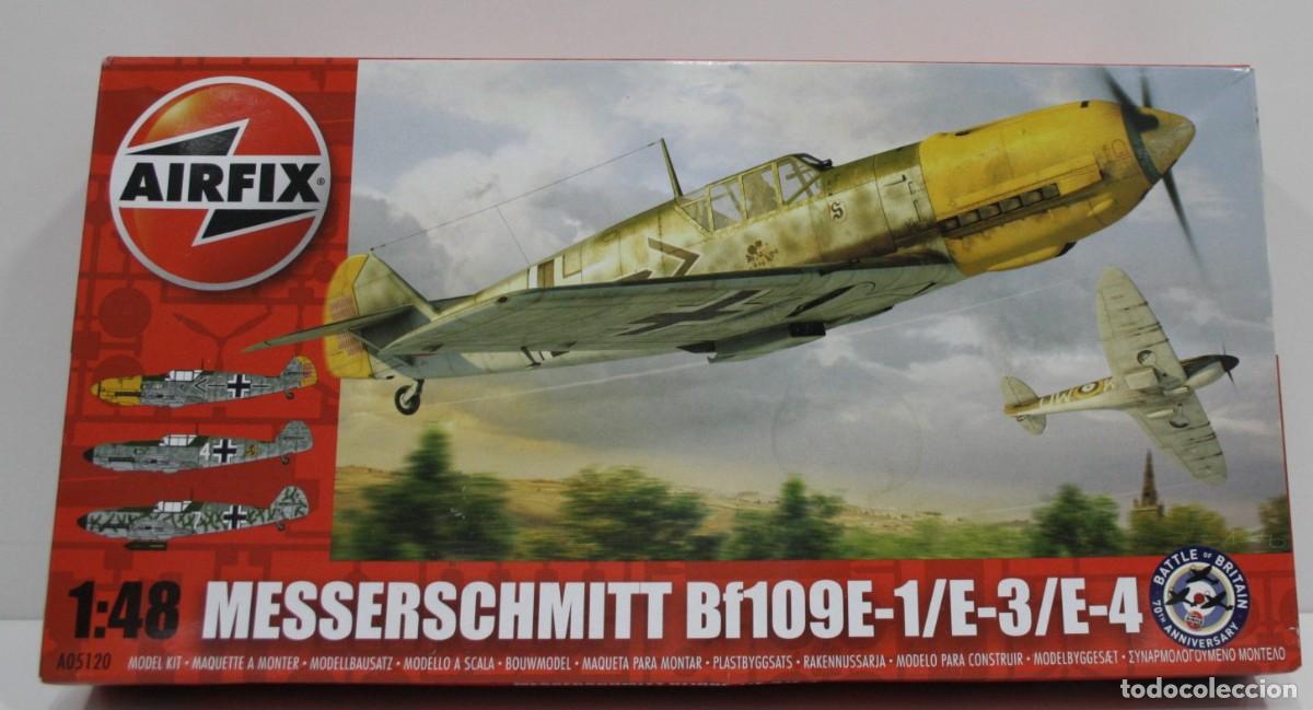 Maquetas: MAQUETA AIRFIX A05120 &ndash; MESSERSCHMITT BF109E-1/E-3/E-4 1/48 - Foto 1