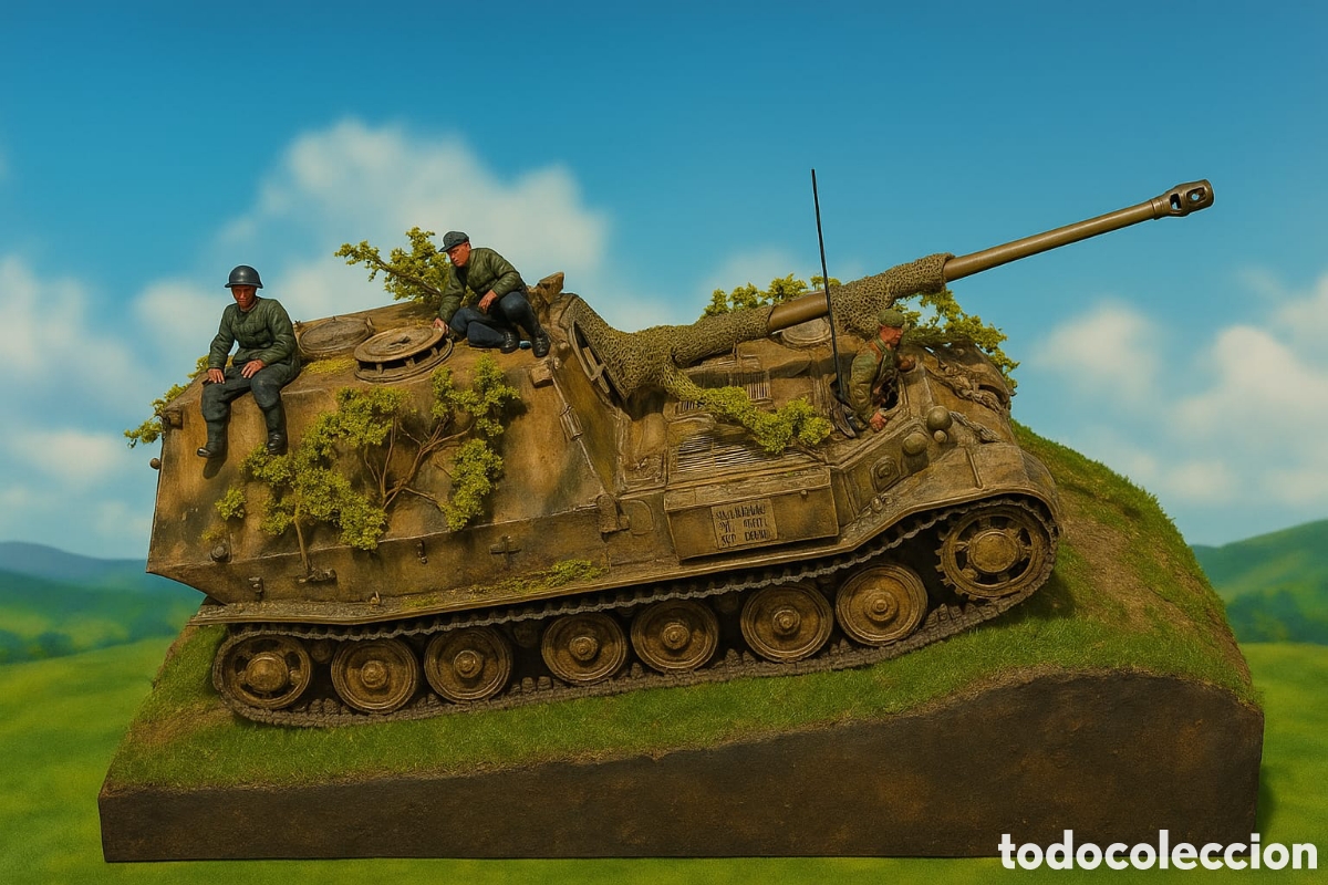 Maquetas: DIORAMA MILITAR -MAQUETA- UCRANIA 1944 - Foto 1