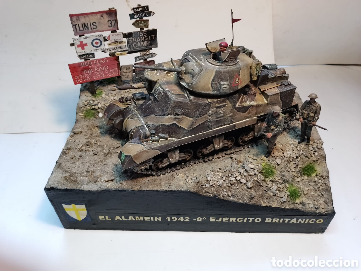 Maquetas: DIORAMA-MAQUETA EL ALAMEIN 1942 - Foto 2