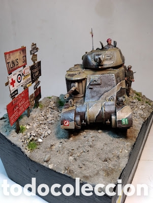 Maquetas: DIORAMA-MAQUETA EL ALAMEIN 1942 - Foto 6