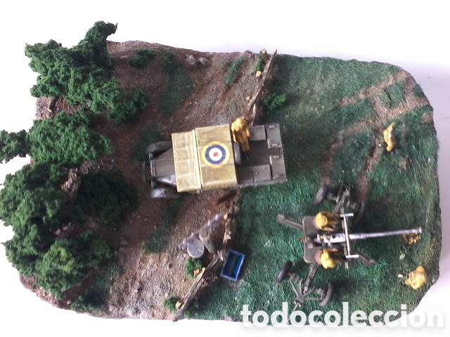 Maquetas: DIORAMA MILITAR MAQUETA RAID EN CAEN-1944 - Foto 5