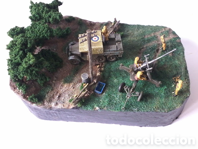 Maquetas: DIORAMA MILITAR MAQUETA RAID EN CAEN-1944 - Foto 8