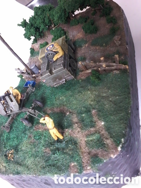 Maquetas: DIORAMA MILITAR MAQUETA RAID EN CAEN-1944 - Foto 10