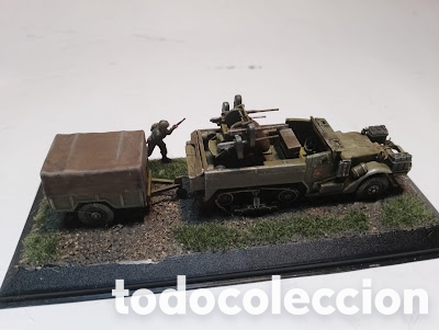 Maquetas: DIORAMA MAQUETA -SEMIORUGA EJERCITO ESPA&Ntilde;OL M 13 - Foto 3