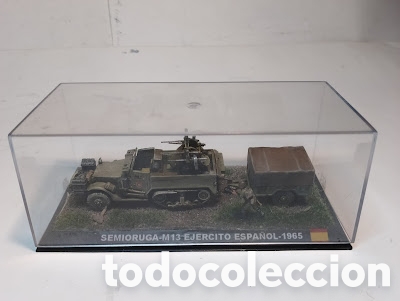Maquetas: DIORAMA MAQUETA -SEMIORUGA EJERCITO ESPA&Ntilde;OL M 13 - Foto 6