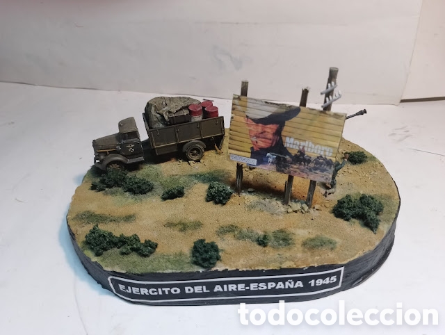 Maquetas: DIORAMA-MAQUETA -EJERCITO DEL AIRE-A&Ntilde;O 1945 - Foto 2