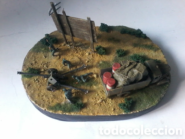 Maquetas: DIORAMA-MAQUETA -EJERCITO DEL AIRE-A&Ntilde;O 1945 - Foto 3