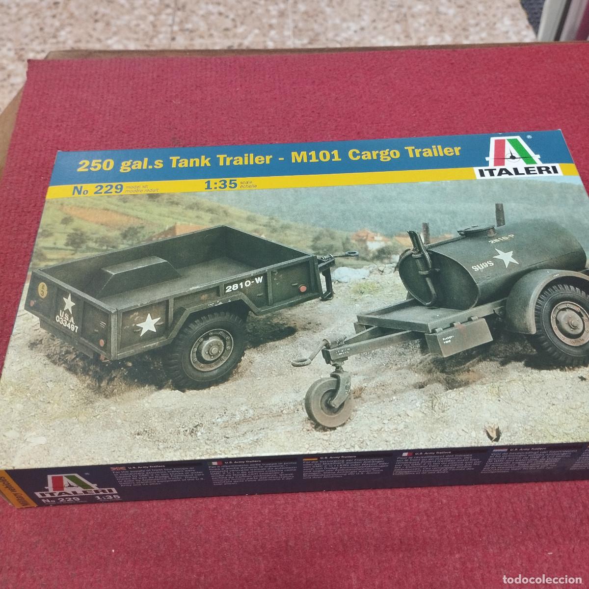 Macchiette: MAQUETA 1/35 REMOLQUES USA ITALERI CAJA PRECINTADA