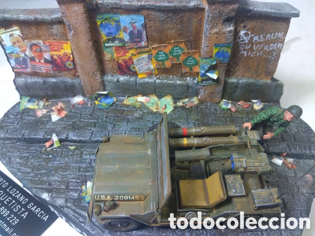 Maquetas: DIORAMA MILITAR MAQUETA-BERLIN 1982 - Foto 3