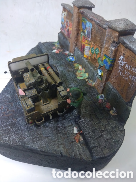 Maquetas: DIORAMA MILITAR MAQUETA-BERLIN 1982 - Foto 4