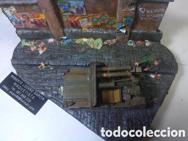 Maquetas: DIORAMA MILITAR MAQUETA-BERLIN 1982 - Foto 6