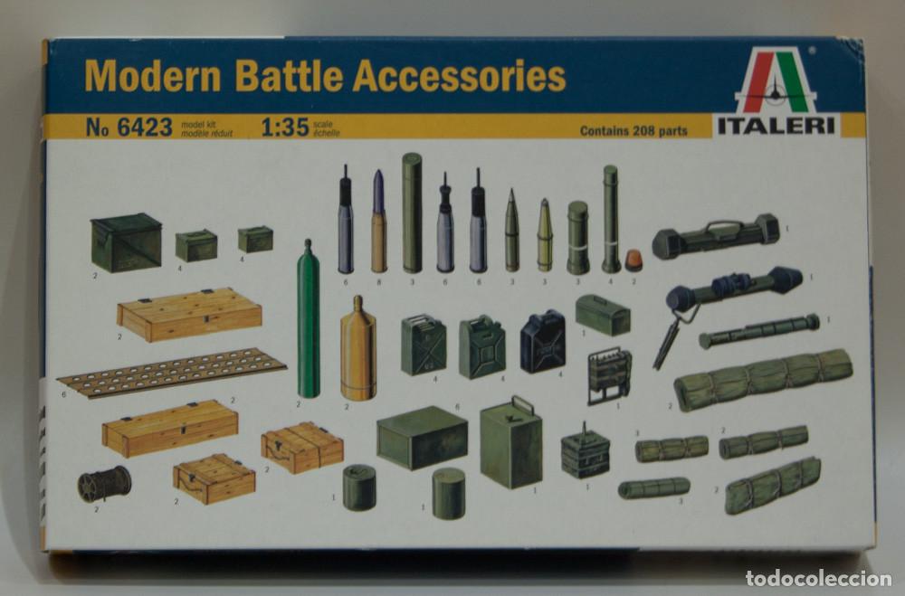 Maquetas: MODERN BATTLE ACCESORIES. ITALERI. 1:35. - Foto 1