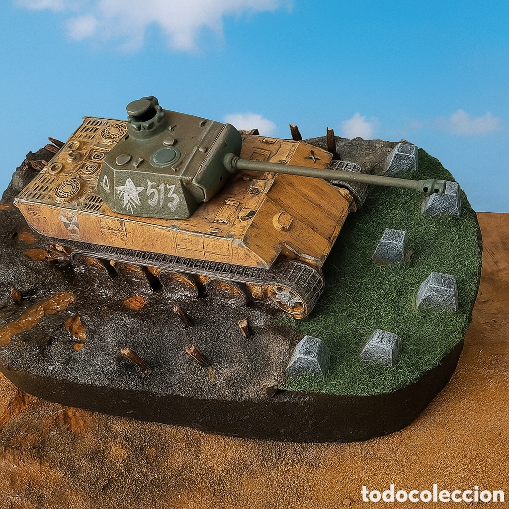 Maquetas: DIORAMA PANTHER -ALEMANIA 1945 - Foto 1
