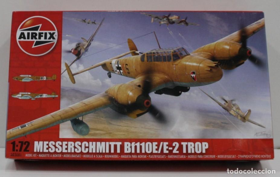 Maquetas: AIRFIX A03081 MESSERSCHMITT Bf110E/E-2 TROP ESCALA 1/72 - Foto 1