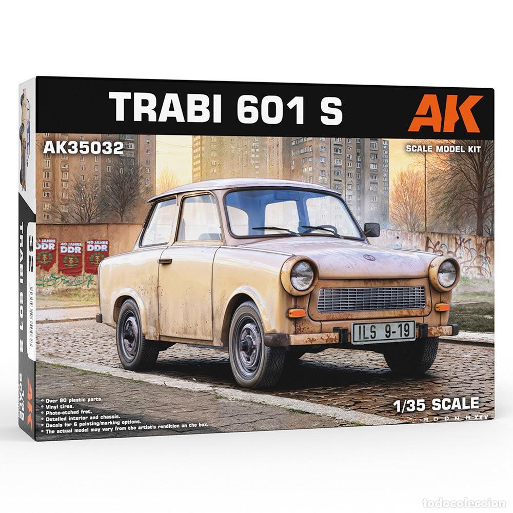 Maquetas: AK Interactive 35032 Trabi 601 S 1:35 Model Kit - Foto 1