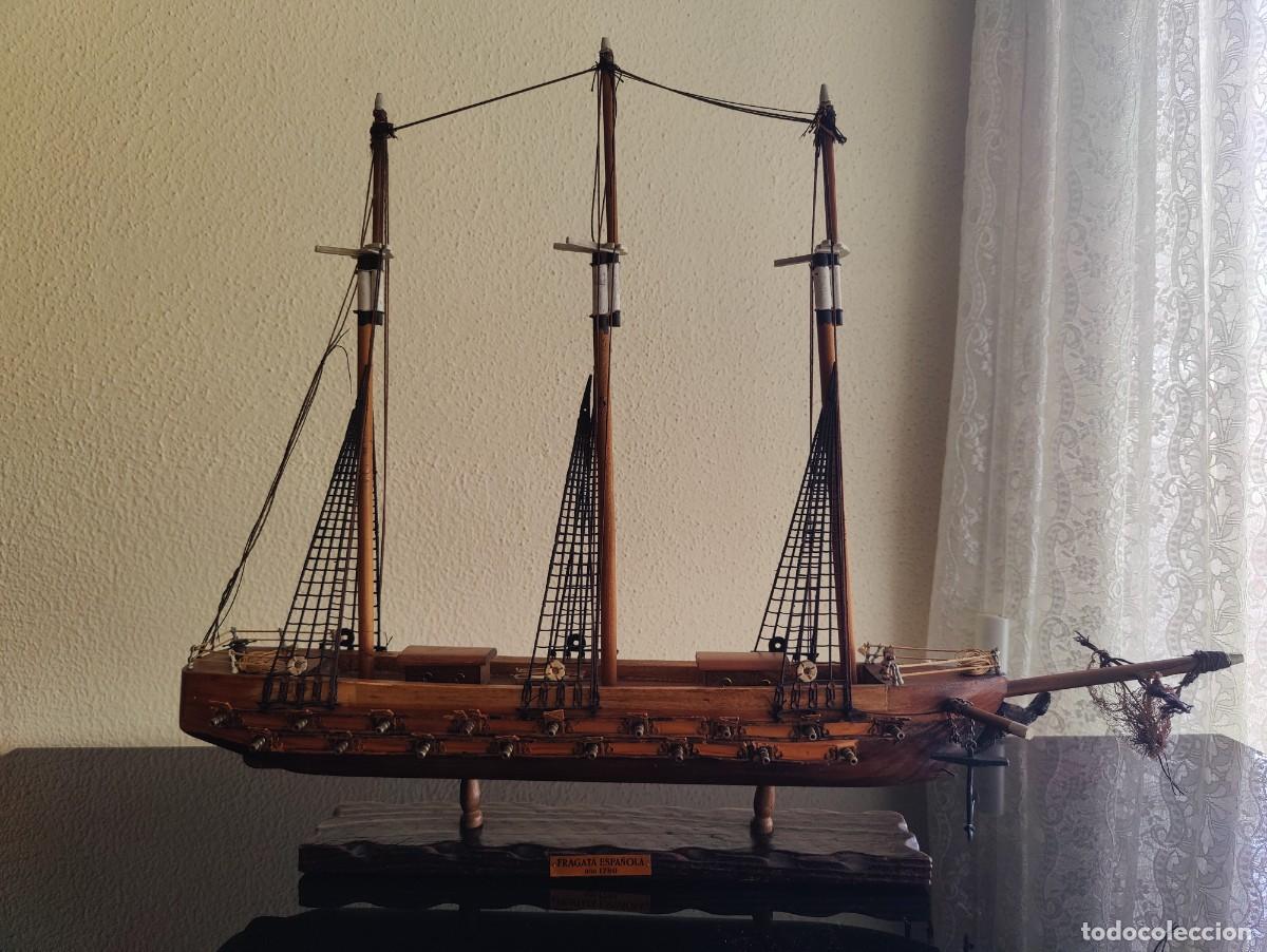 Maquetas: Maqueta de Fragata Espa&ntilde;ola de 1780 - Foto 1