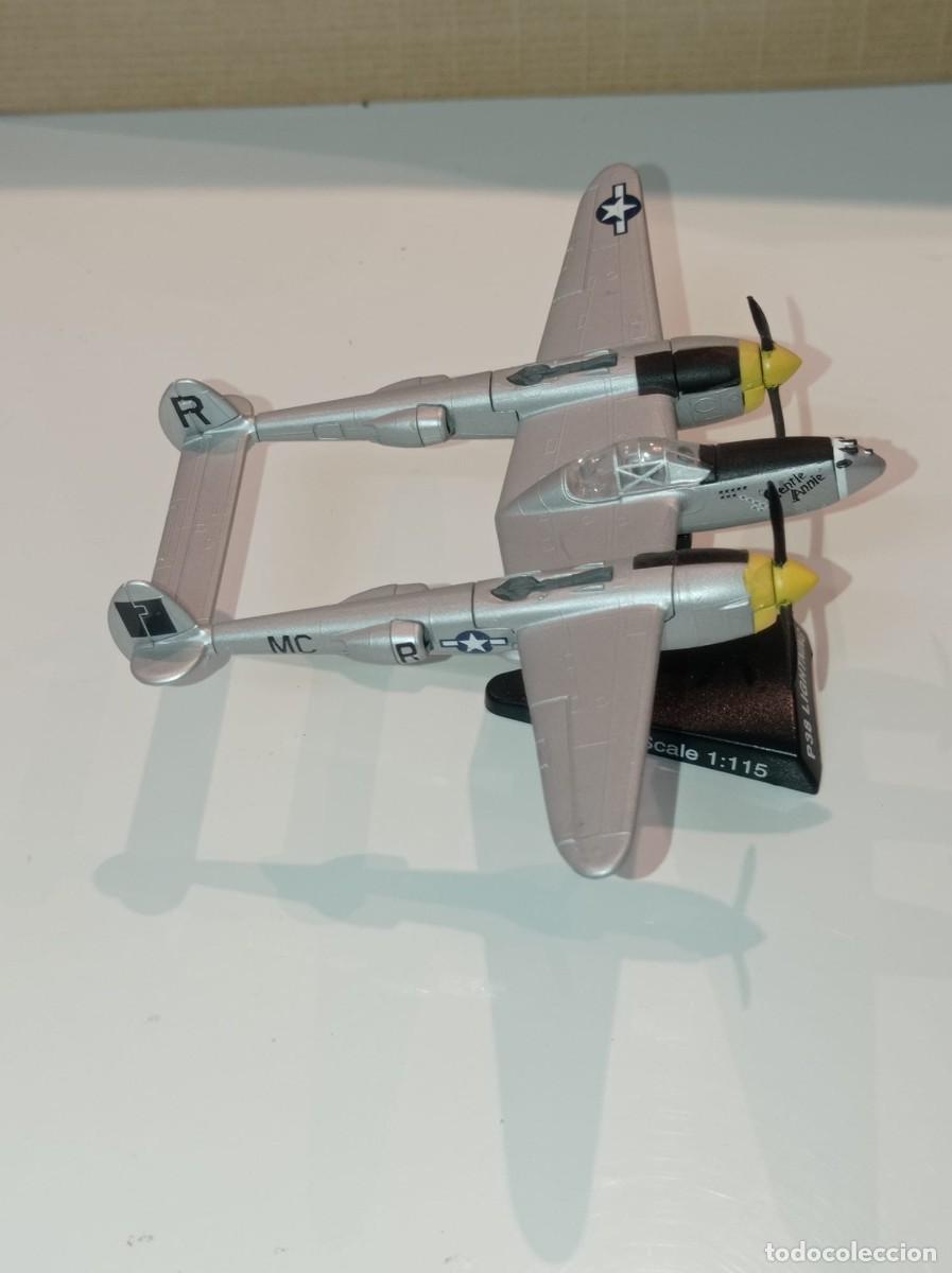 Maquetas: AVION DE COMBATE P38 LIGHTNING ESCALA 1:115 - Foto 6