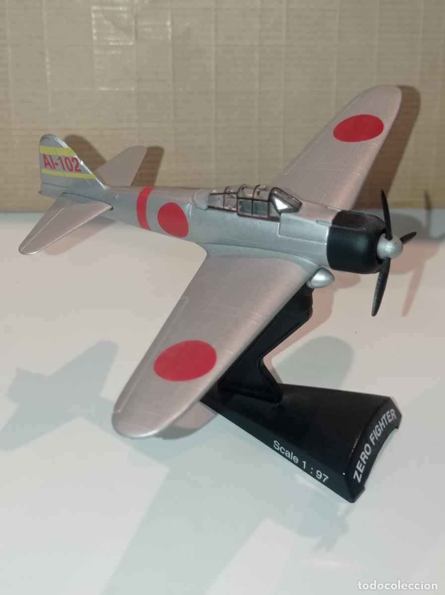 Maquetas: AVI&Oacute;N DE COMBATE ZERO FIGHTER ESCALA 1:97 - Foto 3