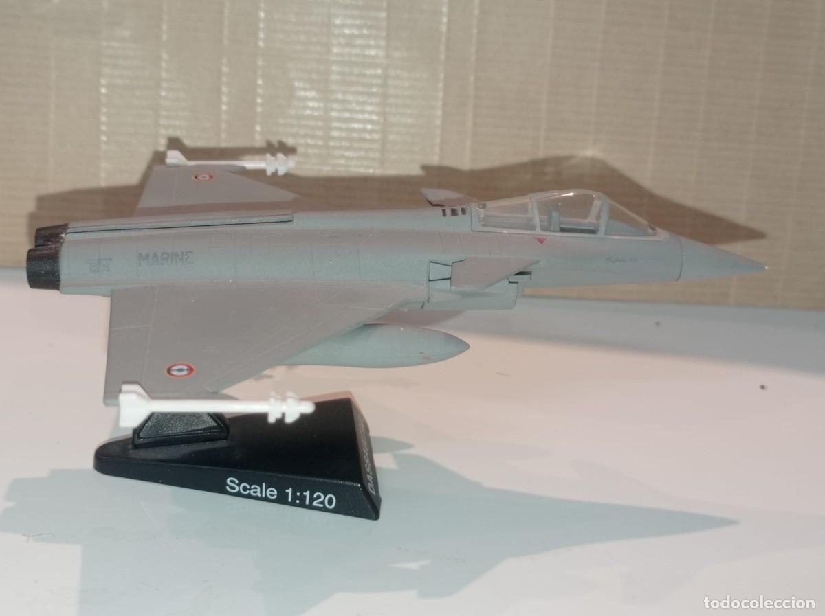 Maquetas: AVI&Oacute;N DE COMBATE DASSAULT RAFALE ESCALA 1:120 - Foto 2