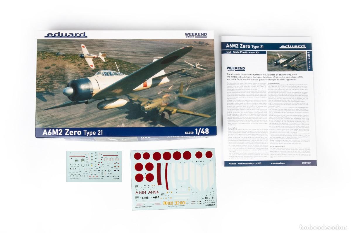 Maquetas: EDUARD 84189 # A6M2 Zero Type 21 1/48 - Foto 2