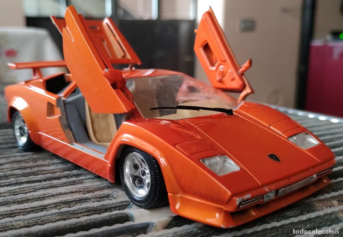 Maquetas: Lamborghini Countach 1988 1/24 Burago Arancio - Foto 1