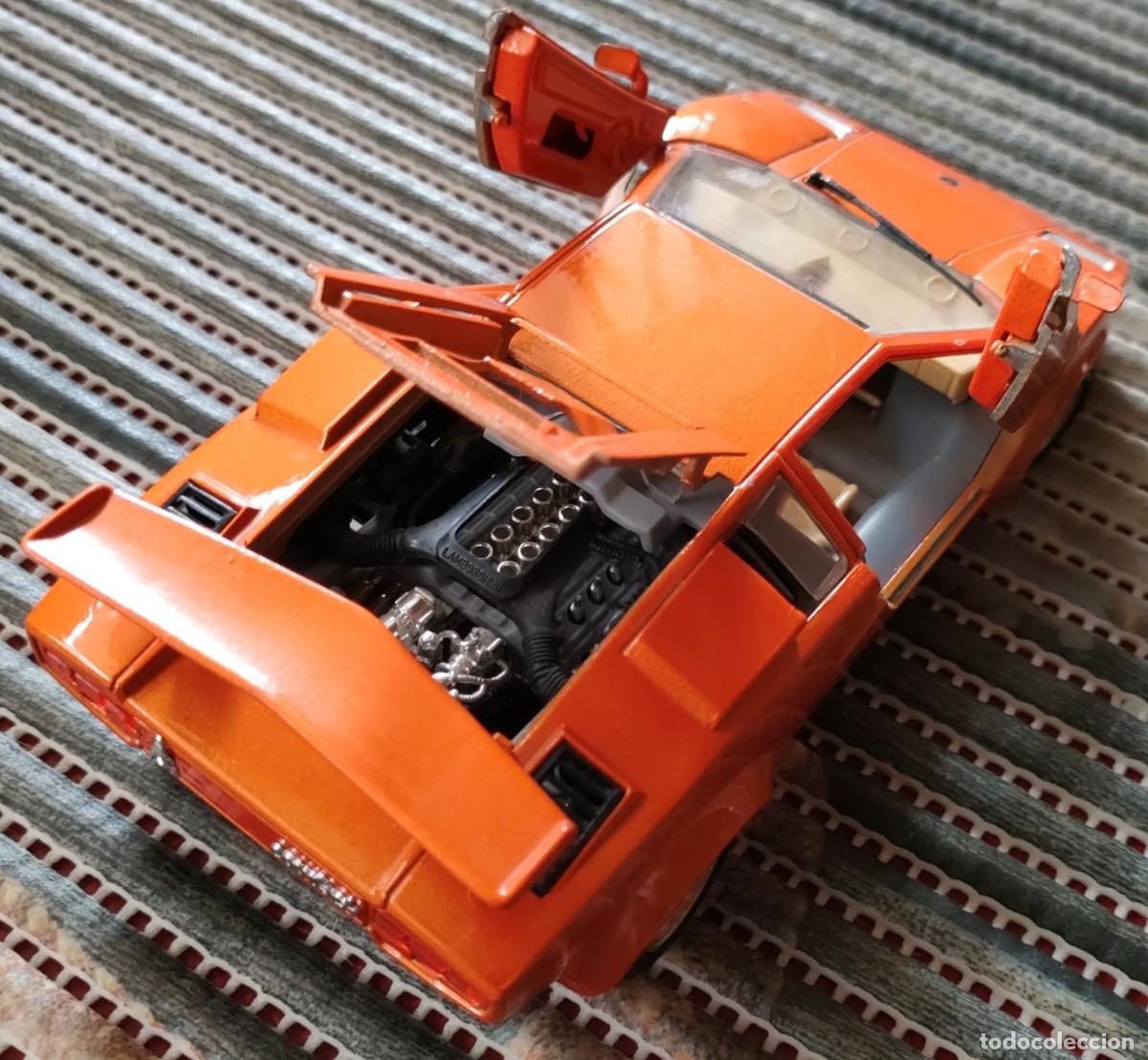 Maquetas: Lamborghini Countach 1988 1/24 Burago Arancio - Foto 5