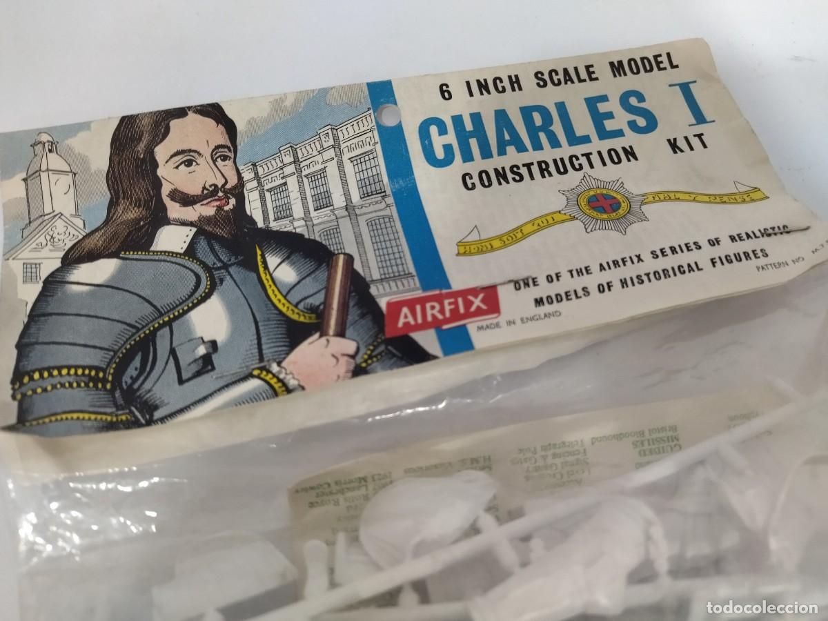 Maquetas: Charles I model de 6 pulgadas de Airfix primer modelo. Nuevo - Foto 2