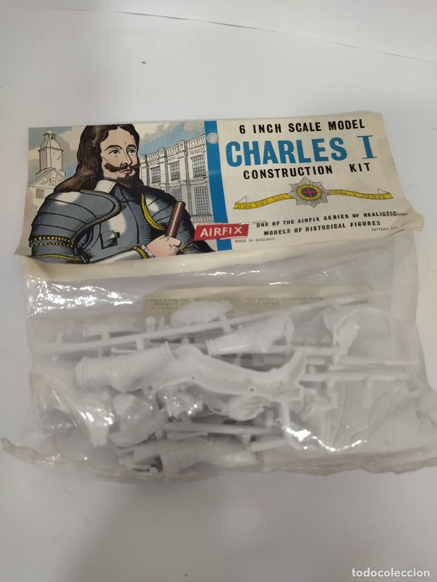 Maquetas: Charles I model de 6 pulgadas de Airfix primer modelo. Nuevo - Foto 1