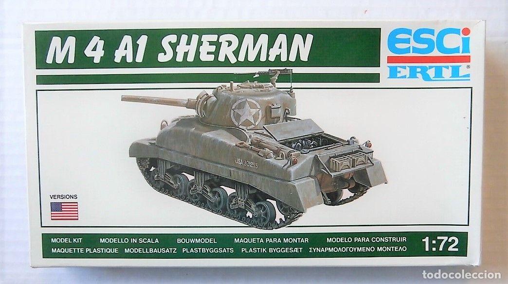 Maquetas: ESCI - M4A1 SHERMAN 1/72 8308 - Foto 1