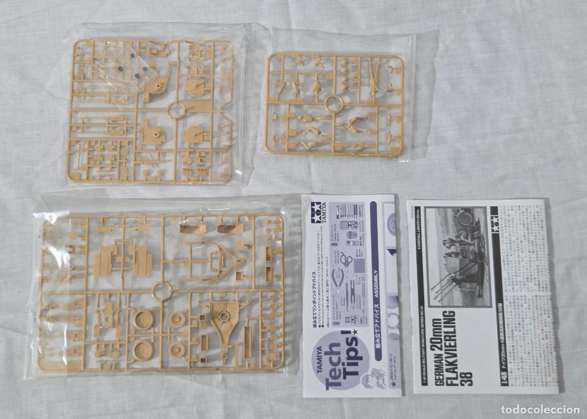 Maquetas: German 20mm Flakvierling 38, 1/48, Tamiya - Foto 4
