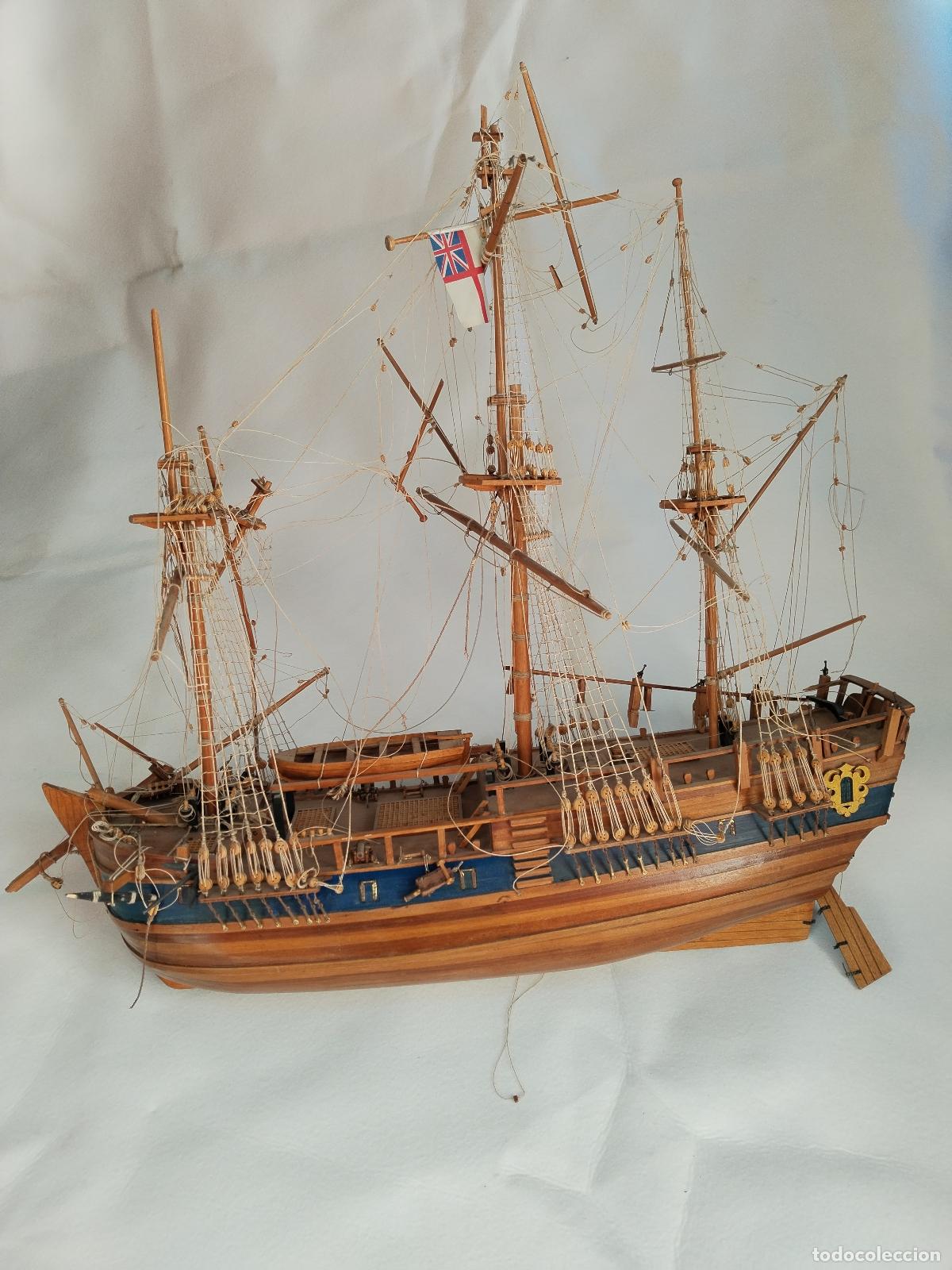 Maquetas: barco de vela ingl&eacute;s hms bounty para restaurar - Foto 6