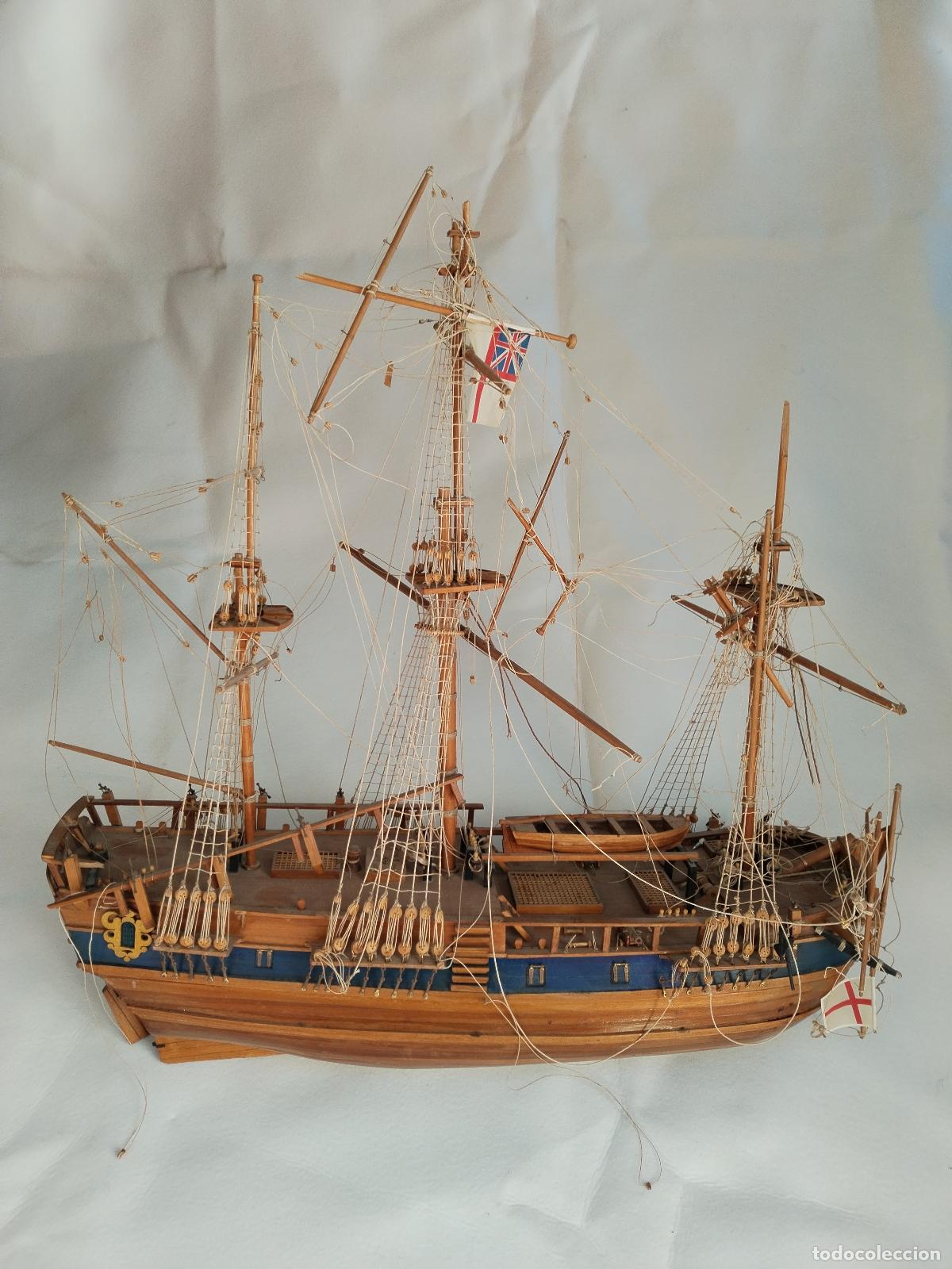Maquetas: barco de vela ingl&eacute;s hms bounty para restaurar - Foto 11