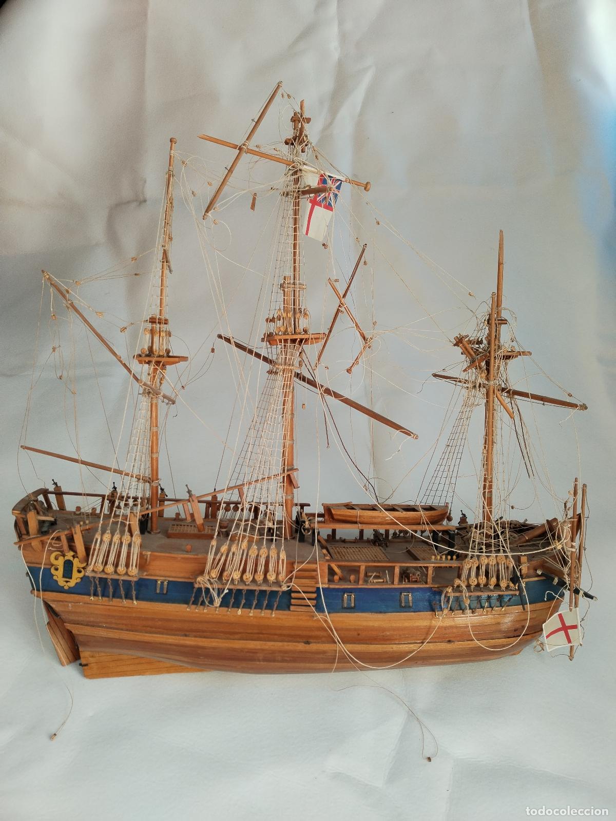 Maquetas: barco de vela ingl&eacute;s hms bounty para restaurar - Foto 13