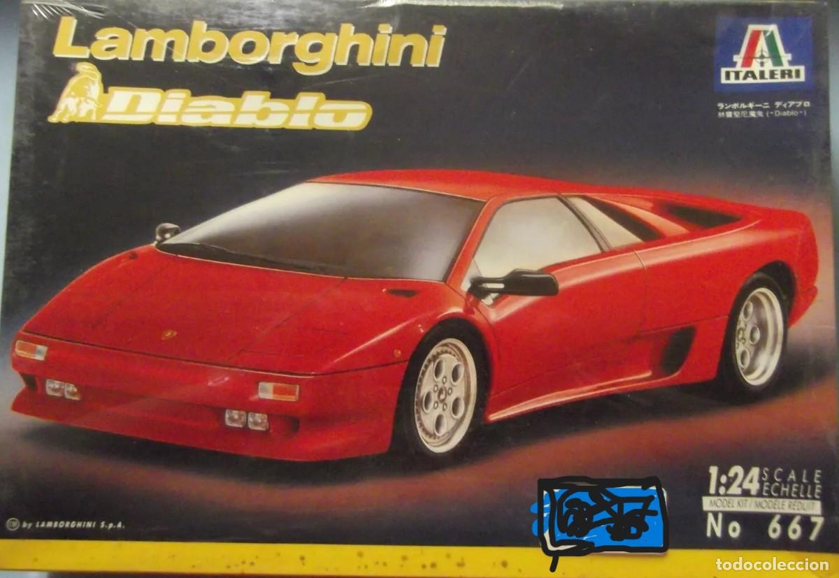 Maquetas: ITALERI - Lamborghini Diablo 1/24 667 - Foto 1