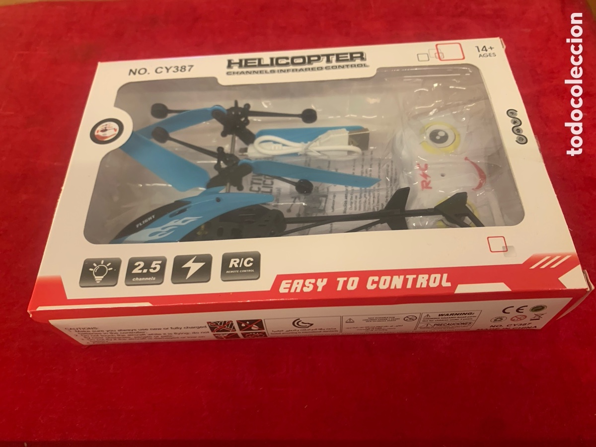Maquetas: No CY387 HELICOPTER AZUL NUEVO - Foto 1