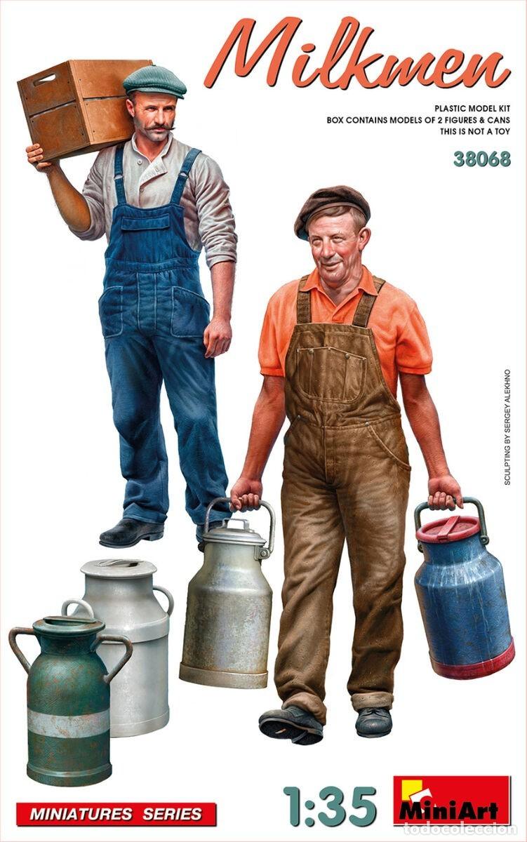 Maquetas: MINIART - Milkmen 1/35 38068 - Foto 1