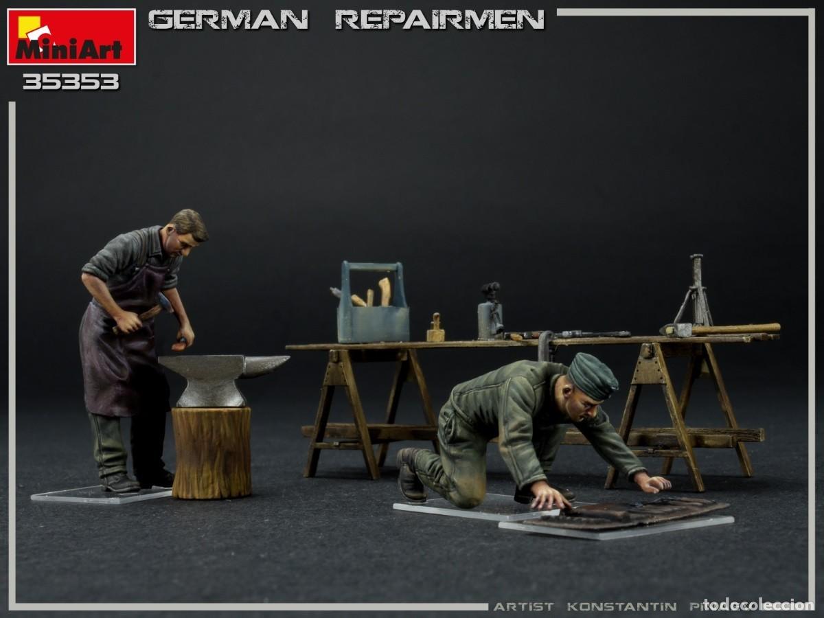 Maquetas: MINIART - German Repairmen 1/35 35353 - Foto 2