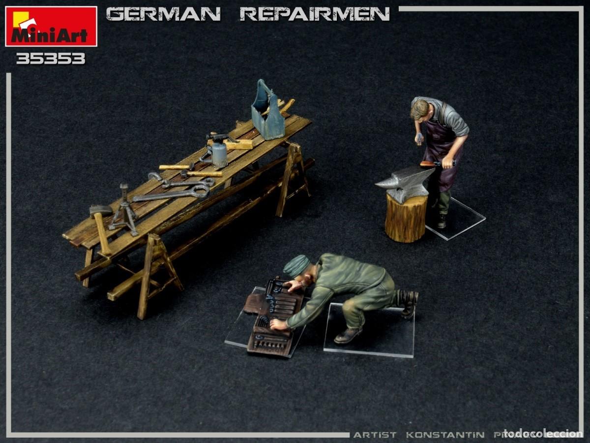 Maquetas: MINIART - German Repairmen 1/35 35353 - Foto 3