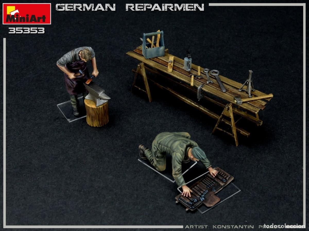 Maquetas: MINIART - German Repairmen 1/35 35353 - Foto 4