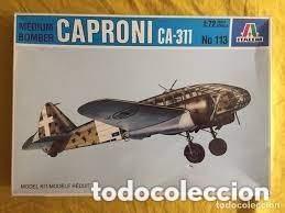 Maquetas: ITALERI - Medium Bomber Caproni Ca-311 1/72 113 - Foto 1