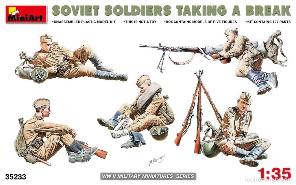 Maquetas: MINIART - Soviet Soldiers Taking a Break 1/35 35233 - Foto 1