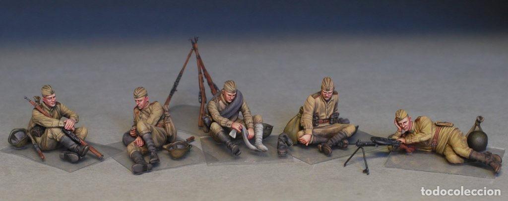 Maquetas: MINIART - Soviet Soldiers Taking a Break 1/35 35233 - Foto 3