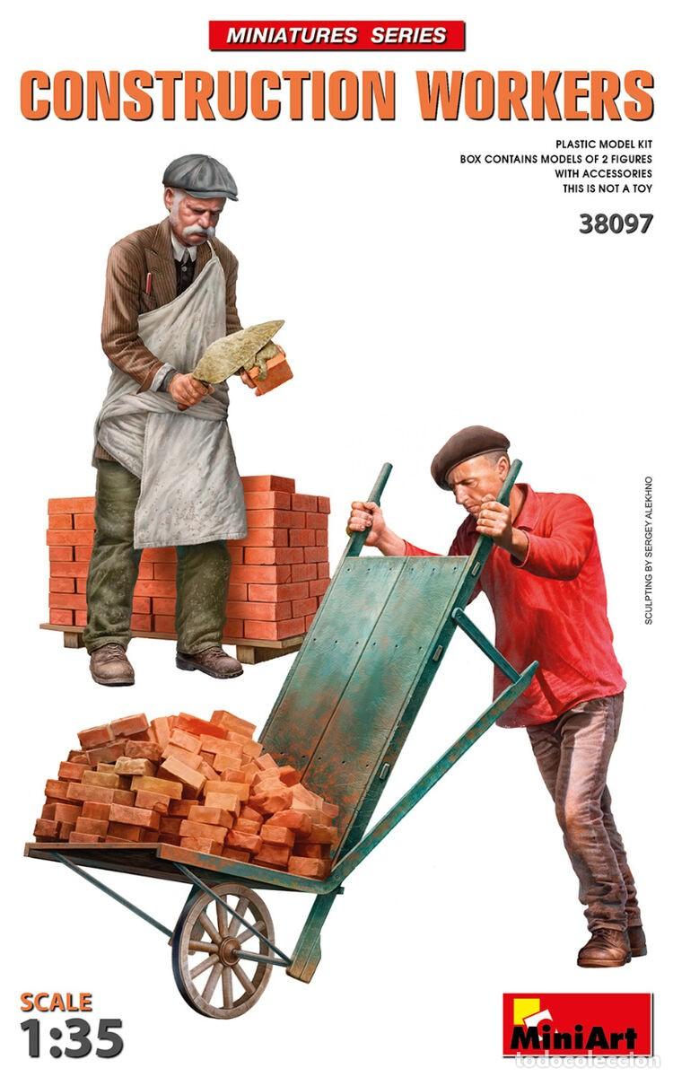 Maquetas: MINIART - Construction Workers 1/35 38097 - Foto 1