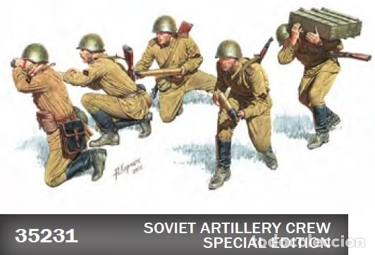 Maquetas: MINIART - Soviet Artillery crew Special Edit 1/35 35231 - Foto 1